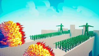 100x ZOMBIE + 2x GIANT vs DUO GODS - Totally Accurate Battle Simulator TABS