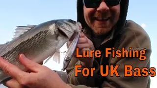 Lure fishing for UK Bass.