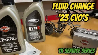 Fluid Change - '23 CVO's and '24 New Era Touring Bikes