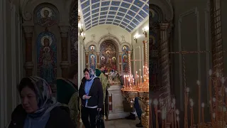 Христос Воскресе! Часовня блаженной Ксении Петербургской на Смоленском кладбище