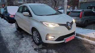 Renault Zoe 2020, 52kWt/h, 400км запас ходу, 15тис.км, з Німеччини, Київ, 0676386408