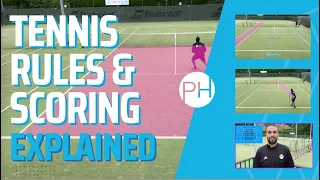 EXPLAINED: Tennis Rules & Scoring | Basics | Beginner | Tiebreak | Serving