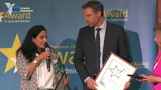 EOaward 2023 - Citizen-oriented delivery category winner - Acceptance speech