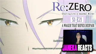 Re:ZERO s1-e21 "A Wager That Defies Despair" reaction