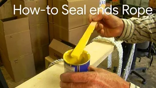 How to Seal the Ends of Ropes so they don't Fray and Come Apart