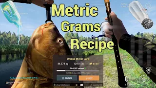 Fishing Planet Giant Unique Carp Bait Recipe Metric Grams