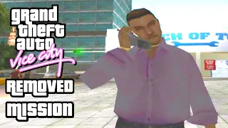 GTA Vice City Removed Mission
