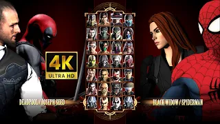 Игра за Joseph Seed & Deadpool в Mortal Kombat Komplete Edition на PC Expert в 4K
