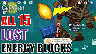 [Easy Guide] In the Name of Anfortas Secret Achievement | All Lost Energy Blocks Location | Genshin