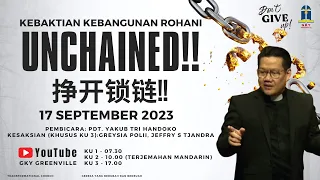 Unchained From Religion - Pdt. Yakub Tri Handoko