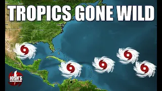 Tropics Gone Wild with Five Storms This Week!