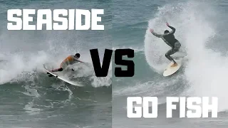 The GoFish VS The Seaside | Small Wave Board Comparison