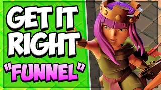 Become a Better Attacker: How to Funnel Troops | Attack Strategy Revision | Clash of Clan