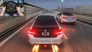 710HP BMW M2 Competition & 753HP BMW M3 Full Send! - Assetto Corsa | Thrustmaster T300 RS