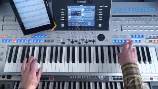 AZZURRO - Tyros Accordeon Organ version