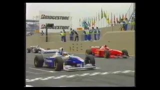 Michael Schumacher vs Jacques Villeneuve: 2-0 at the start of the Brazilian Grand Prix, 1997