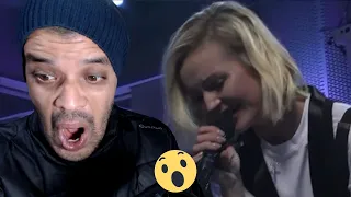 Polina Gagarina - Полина Гагарина - Тени (LIVE @ Авторадио) DZ REACTION