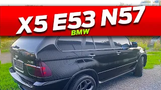 Перевірка BMW X5 E53 M57 3.0D 2003 REST діагностика товщина ЛКП огляд салон багажник капот мотор
