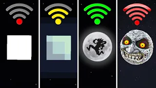 minecraft moon with different Wi-Fi