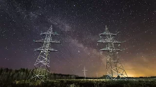 April Milky Way Timelapse Stars Time lapse video Таймлапс звезд Звездное небо