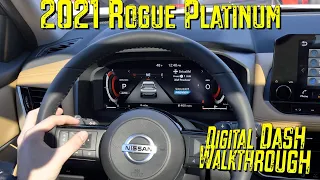 2021 Nissan Rogue Platinum Digital Dash Walkthrough-Frequently Asked Friday Clip