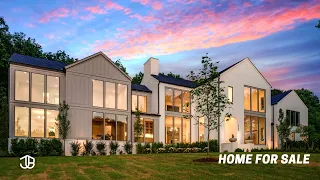 INSIDE A $5.2M CONTEMPORARY MODERN LUXURY Home w/ A Poolside Paradise |  Nashville Tennessee