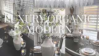 NEW FURNITURE!!! SUMMER DINING ROOM | HOW TO DECORATE A LUXURY SPACE |  LUXURY ORGANIC MODERN