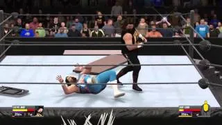 WWE 2K16 Dude Love vs Cactus Jack