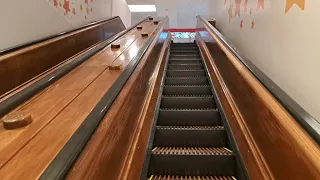 Wooden OTIS Escalators at Macy's New York