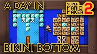 Super Mario Maker 2 - A Day in Bikini Bottom