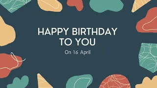 16 April Birthday Status | 16 April Birthday Whatsapp Status | #16April