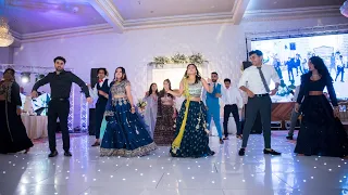 Brides Friends Bollywood Dance Indian Wedding — Bride and Groom Join!!