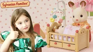 SYLVANIAN FAMILIES - Bébés Moutons et Chambre de Bébés ! Babies & Baby Room Set !