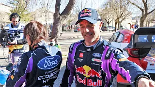 Sébastien Loeb WRC Rallye Montecarlo 2022 winner 🚘 Service park Power Stage