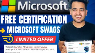 Microsoft Free Courses Certification in NEW YEAR 💥 Microsoft AI Odyssey Certification 2024