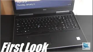 First Look: Dell Precision 7520 (i7, 32GB RAM, 1TB SSD)