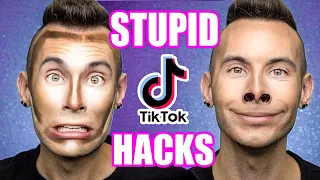 Stupid Beauty TikTok Hacks PUT TO THE TEST