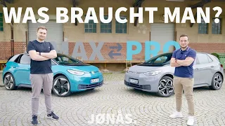 VW iD.3 Ausstattungen - was lohnt sich? (PRO VS 1st MAX)