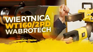 WABROTECH WT160/2PD wiertnica ręczna do betonu z możliwością montażu na statywie