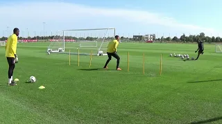 ENTRAINEMENT GARDIEN DE BUT training goalkeeper