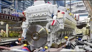 Amazing Building Process The World's Most Powerful Engines | Crankshaft Exchange Process