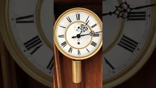 Чистка часов Gustav Becker P64 видео 3 (ход)