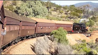 Australian Steam Trains: Riding the Pichi Richi Railway's Afghan Express (Part 3)