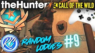 Great One Black Bears Look AMAZING! Random Multiplayer Trophy Lodge Tours #9! | Call of the Wild