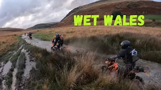 Two days of wet offroad in Wales
