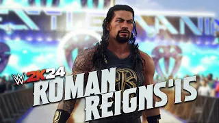 BIG DOG ROMAN REIGNS'15 Updated Model| New WWE 2K24 Mods