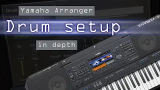 Yamaha Drum Setup in depth | creating custom kit | tuning percussion instruments