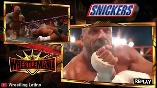 Triple H vs Batista WWE Wrestlemania 35