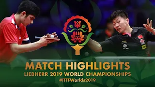 Ma Long vs Kanak Jha | 2019 World Championships Highlights (R64)