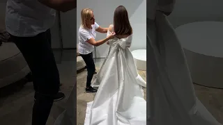 Egy Daalarna menyasszonyi ruha születése 1 percben: az első próbától a kész átadásig 💕